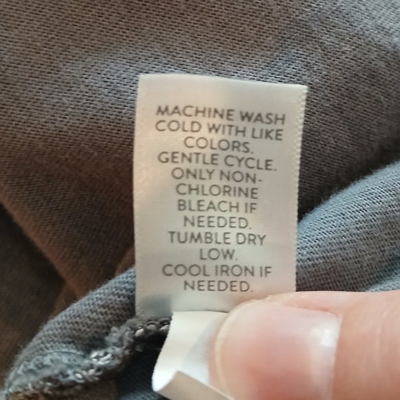 SOLD SOLD Floral Cotton Easy Knit Two-Pocket Tshirt Dress Med Petite - Picture 10 of 12